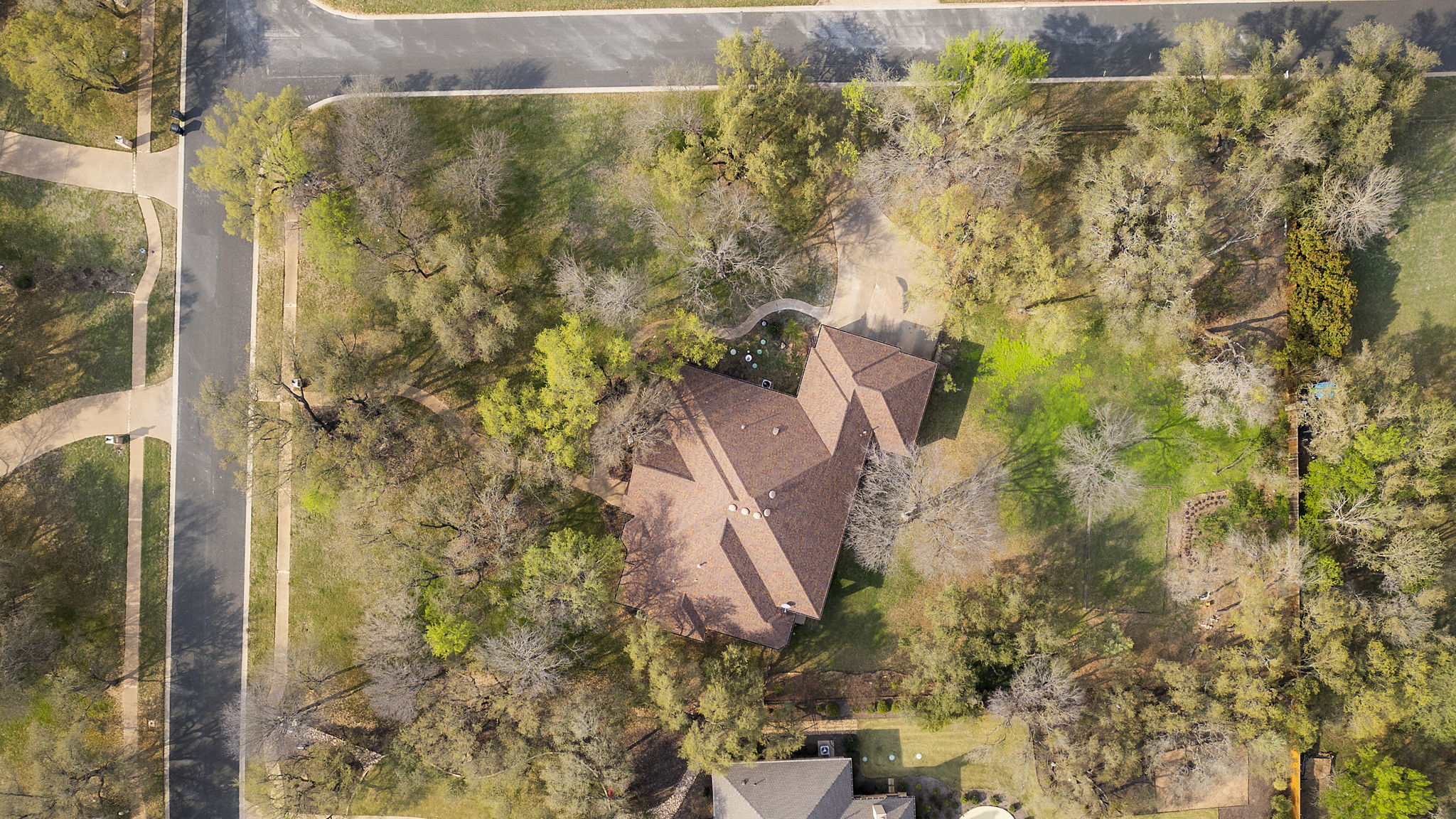 301 Goldridge Drive Georgetown, TX 78633 - Photo 36 of 40 an aerial view of a house with a yard