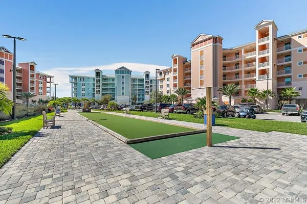 a view of a city with tall buildings