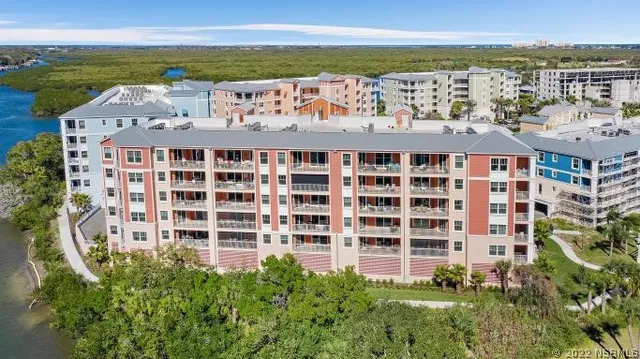a view of a city with tall buildings