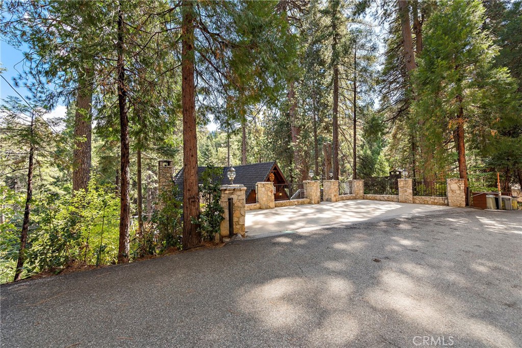 400 Cottage Grove Road Lake Arrowhead, CA 92352 - Photo 69 of 75 a view of a road with trees