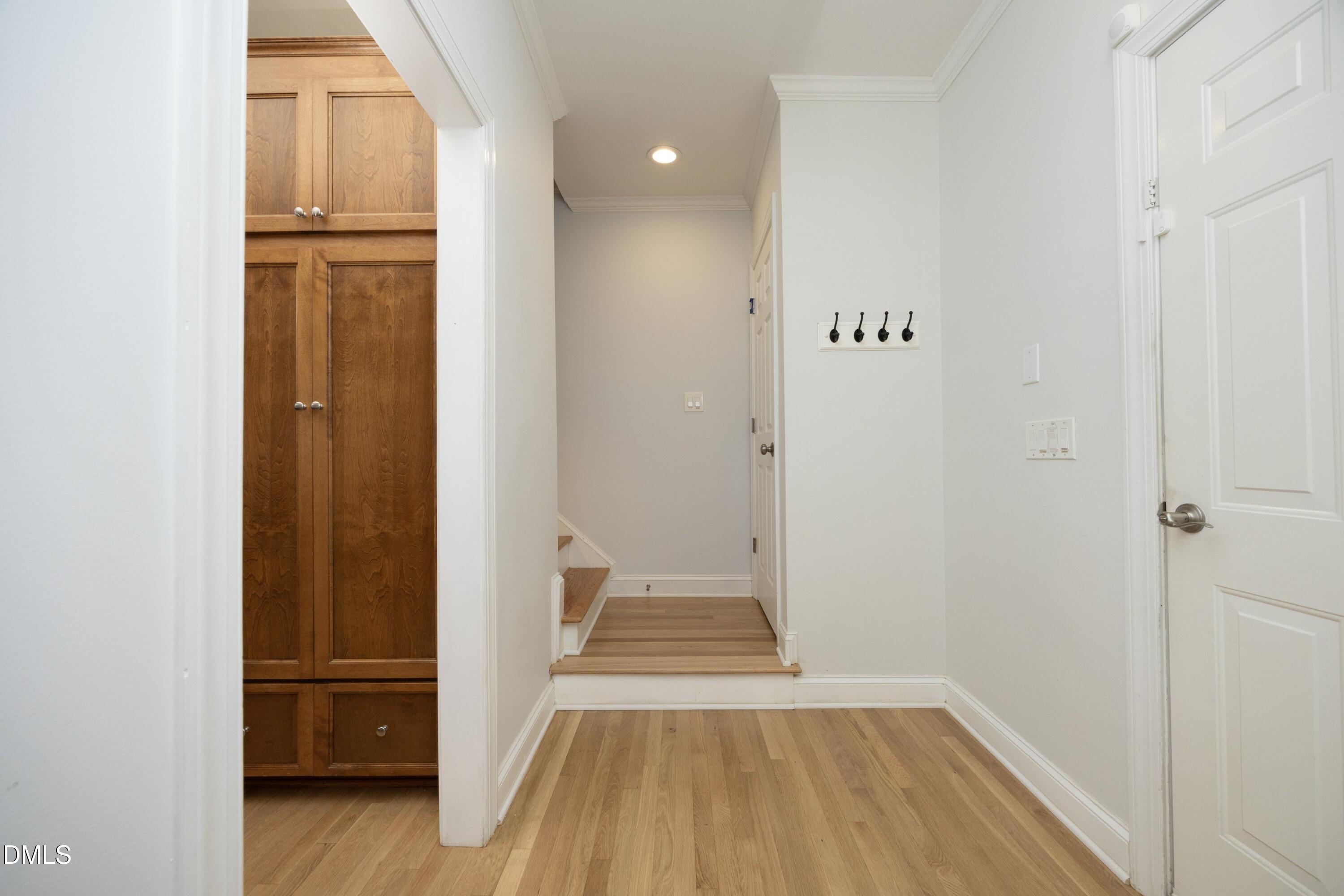 1427 Moosecreek Drive Raleigh, NC 27614 - Photo 27 of 48 a view of empty room with wooden floor