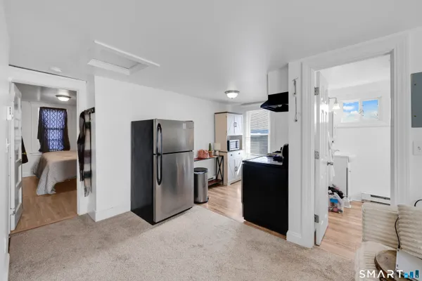 a very nice looking room with a white walls