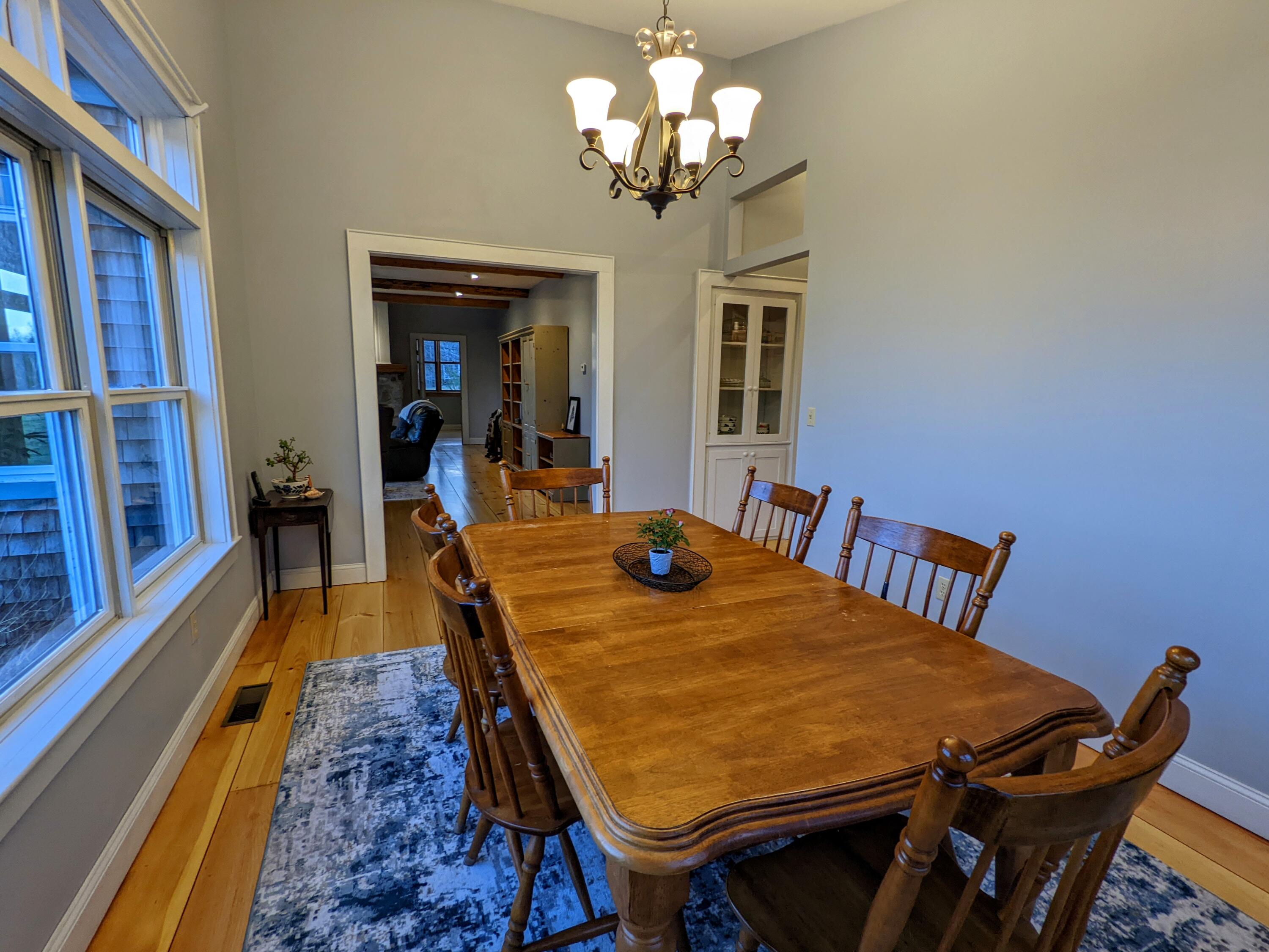 687 Razorville Road Washington, ME 04574 - Photo 43 of 80 dining room into living room