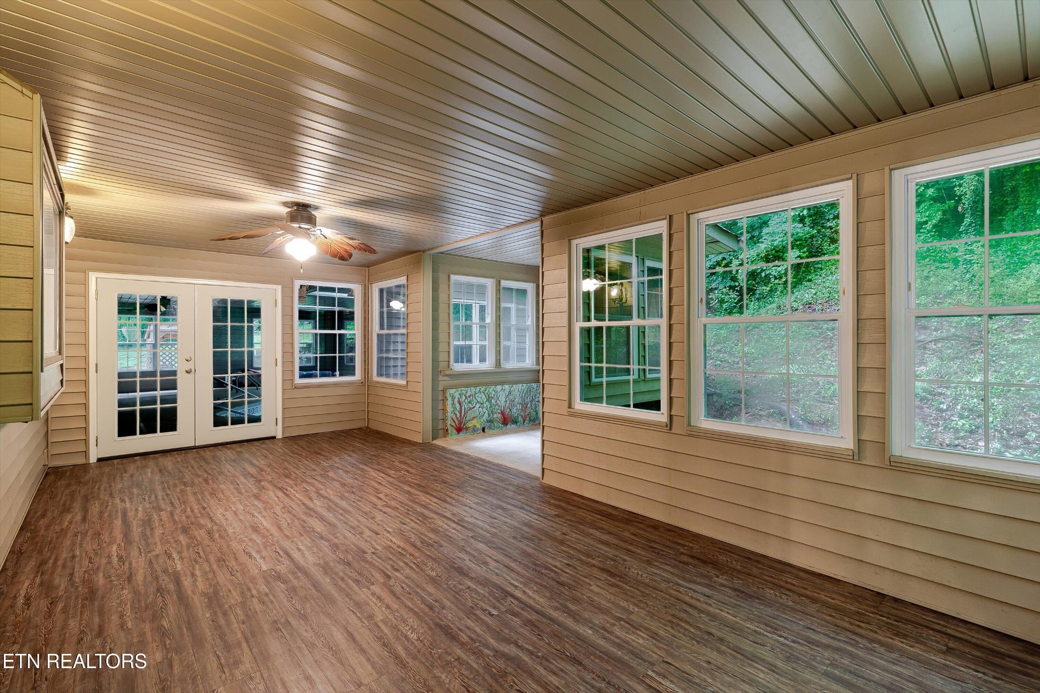 147 California Avenue Oak Ridge, TN 37830 - Photo 19 of 39 a view of outdoor space with wooden floor and windows