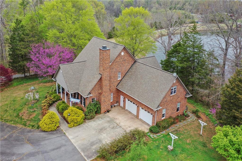 aerial view - front of home