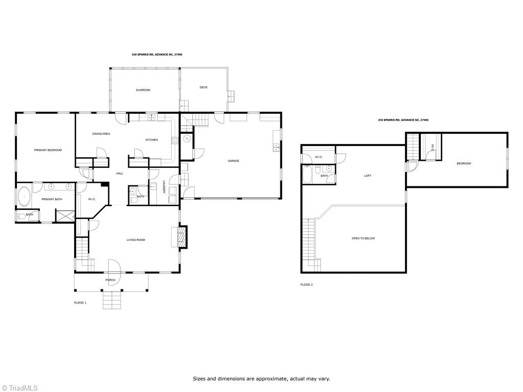 258 Sparks Road Advance, NC 27006 - Photo 39 of 39 floor plan