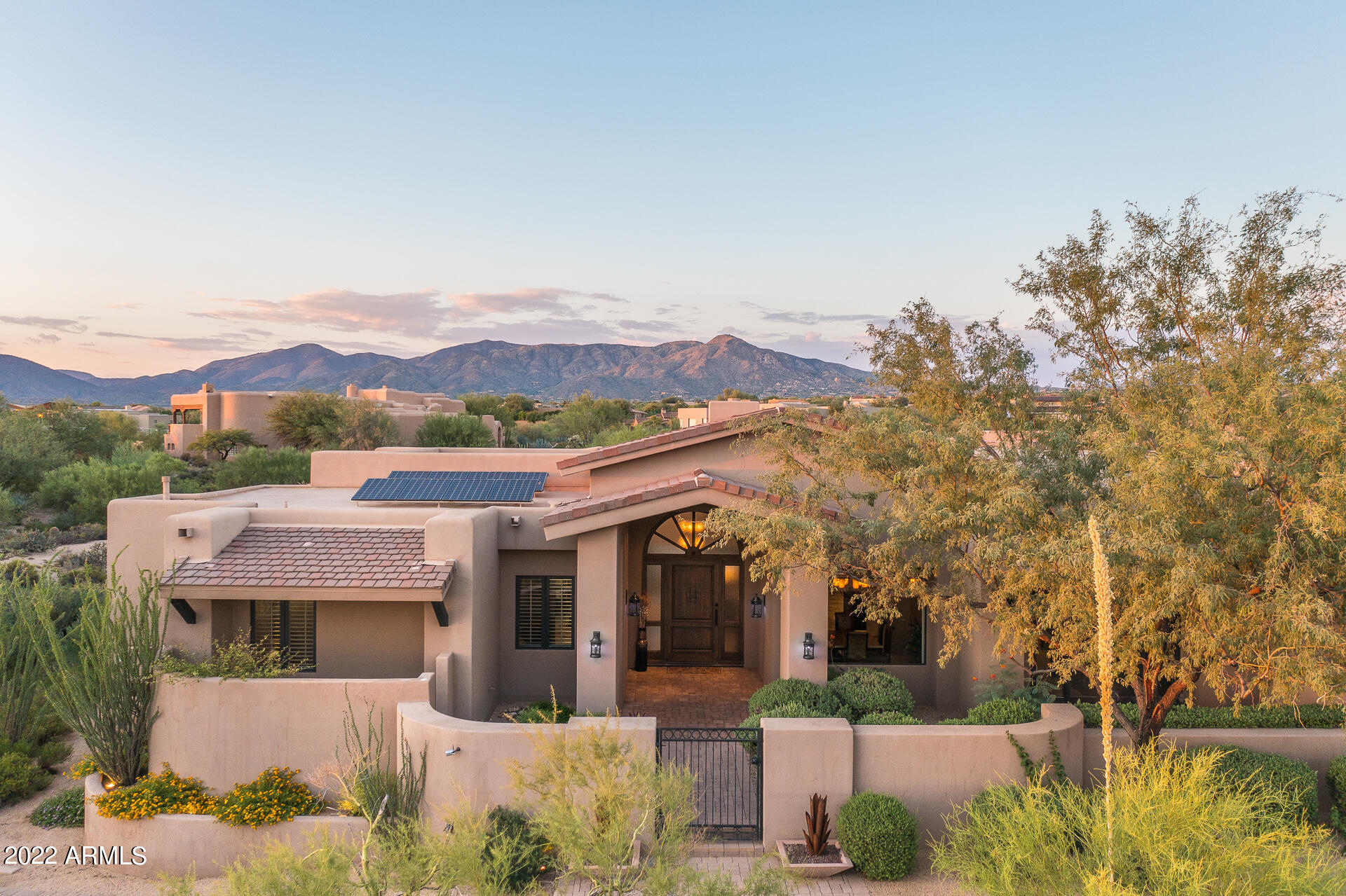 1) FRONT OF HOME