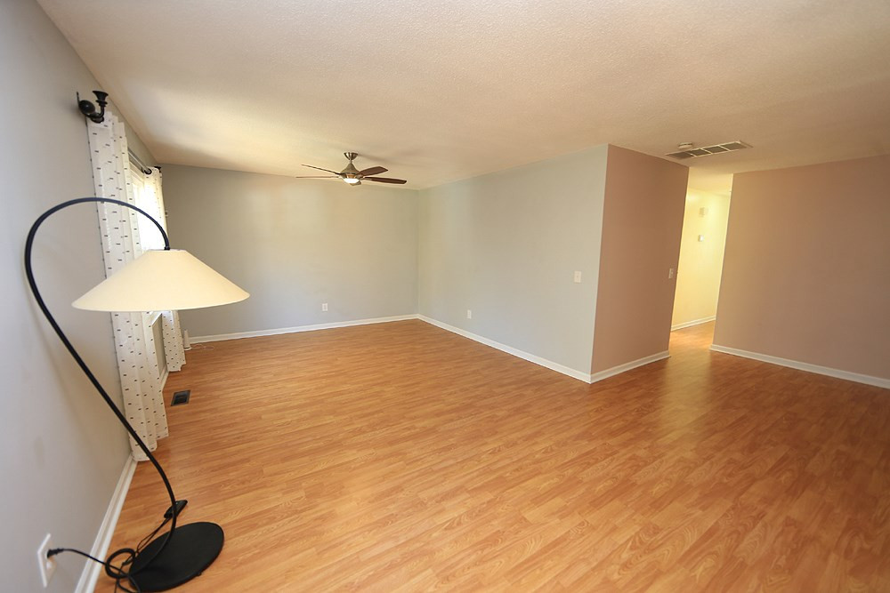 6628 Keystone Drive Raleigh, NC 27612 - Photo 8 of 28 A view of the living room from the dining area-not virtually staged Dining/Living