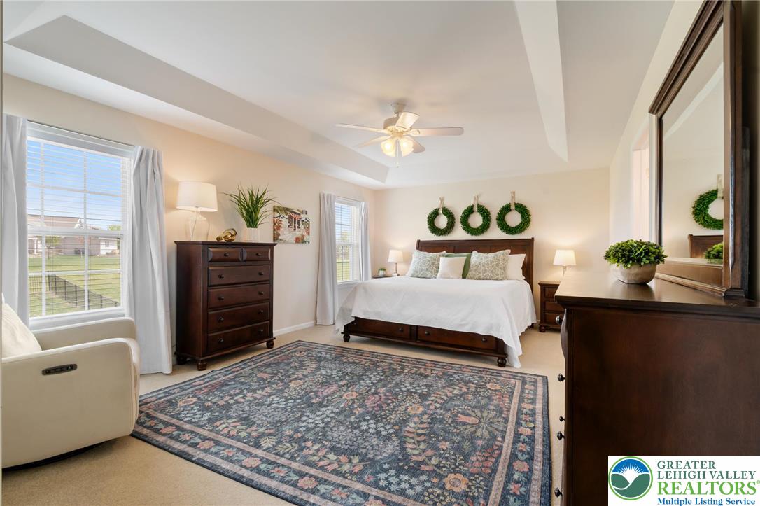 208 East Dell Road Bath, PA 18014 - Photo 21 of 40 a bedroom with a bed dresser and a window