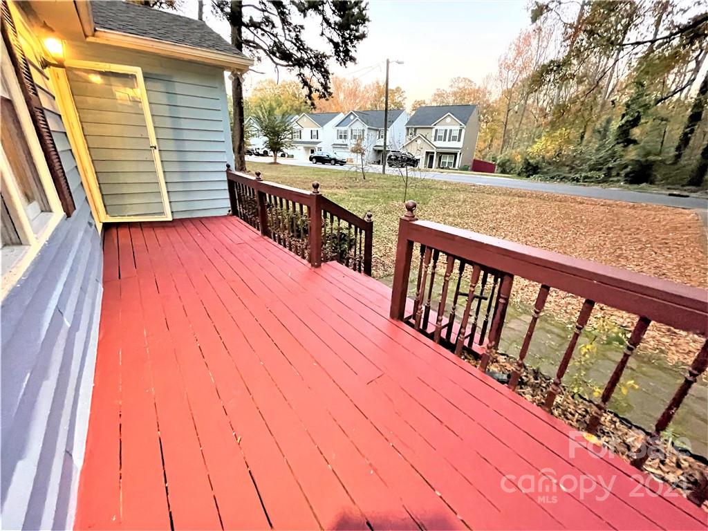 7002 Ware Road Charlotte, NC 28212 - Photo 12 of 21 a view of a balcony with yard