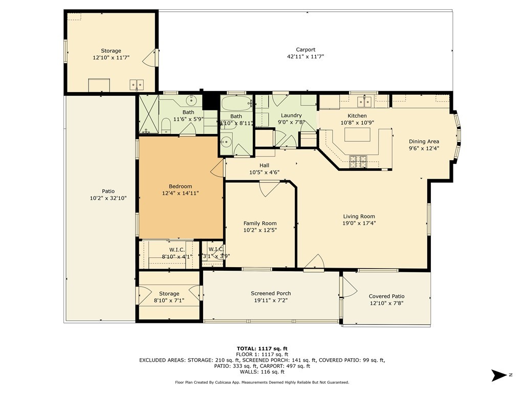 1545 East El Rodeo Road, Unit 58 Fort Mohave, AZ 86426 - Photo 3 of 47 View of room layout