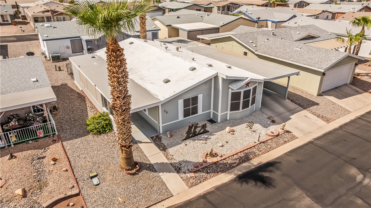 1545 East El Rodeo Road, Unit 58 Fort Mohave, AZ 86426 - Photo 39 of 47 Aerial perspective of suburban area
