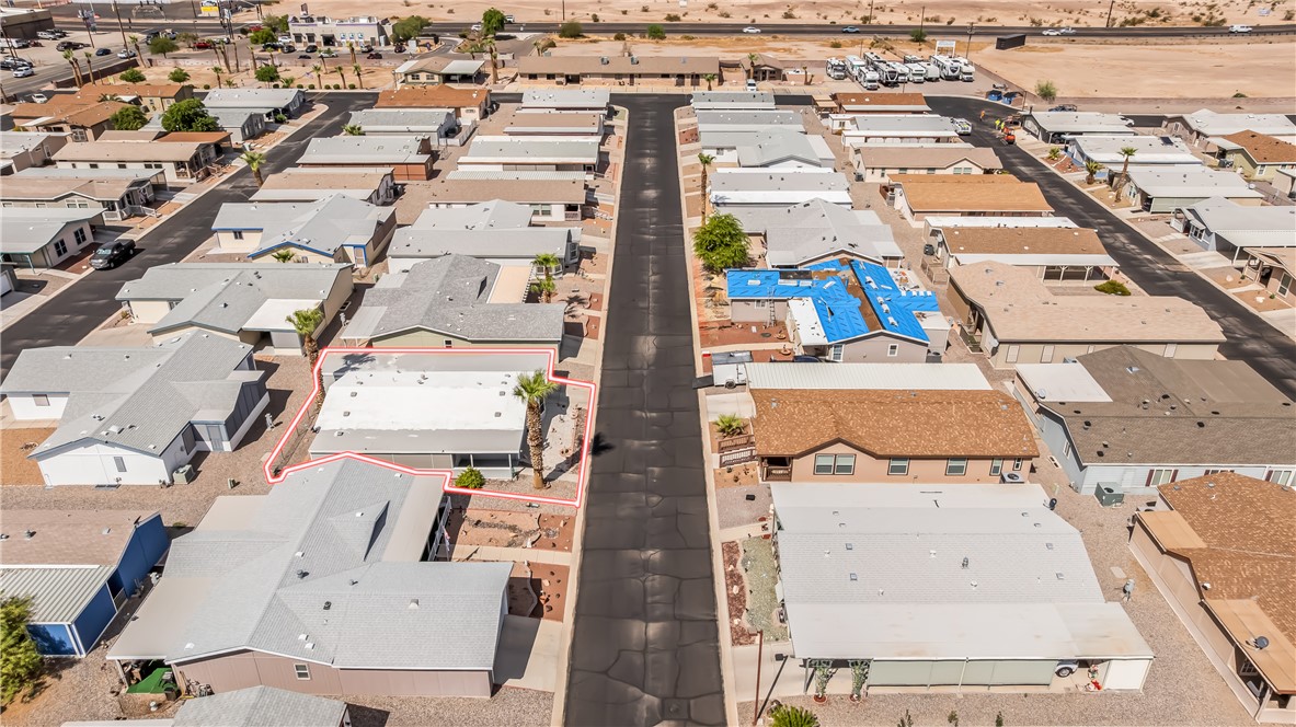 1545 East El Rodeo Road, Unit 58 Fort Mohave, AZ 86426 - Photo 44 of 47 Aerial perspective of suburban area
