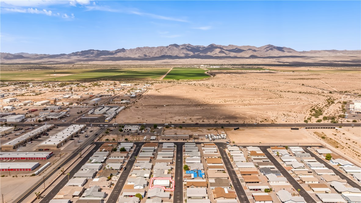 1545 East El Rodeo Road, Unit 58 Fort Mohave, AZ 86426 - Photo 45 of 47 Bird's eye view of a mountain backdrop