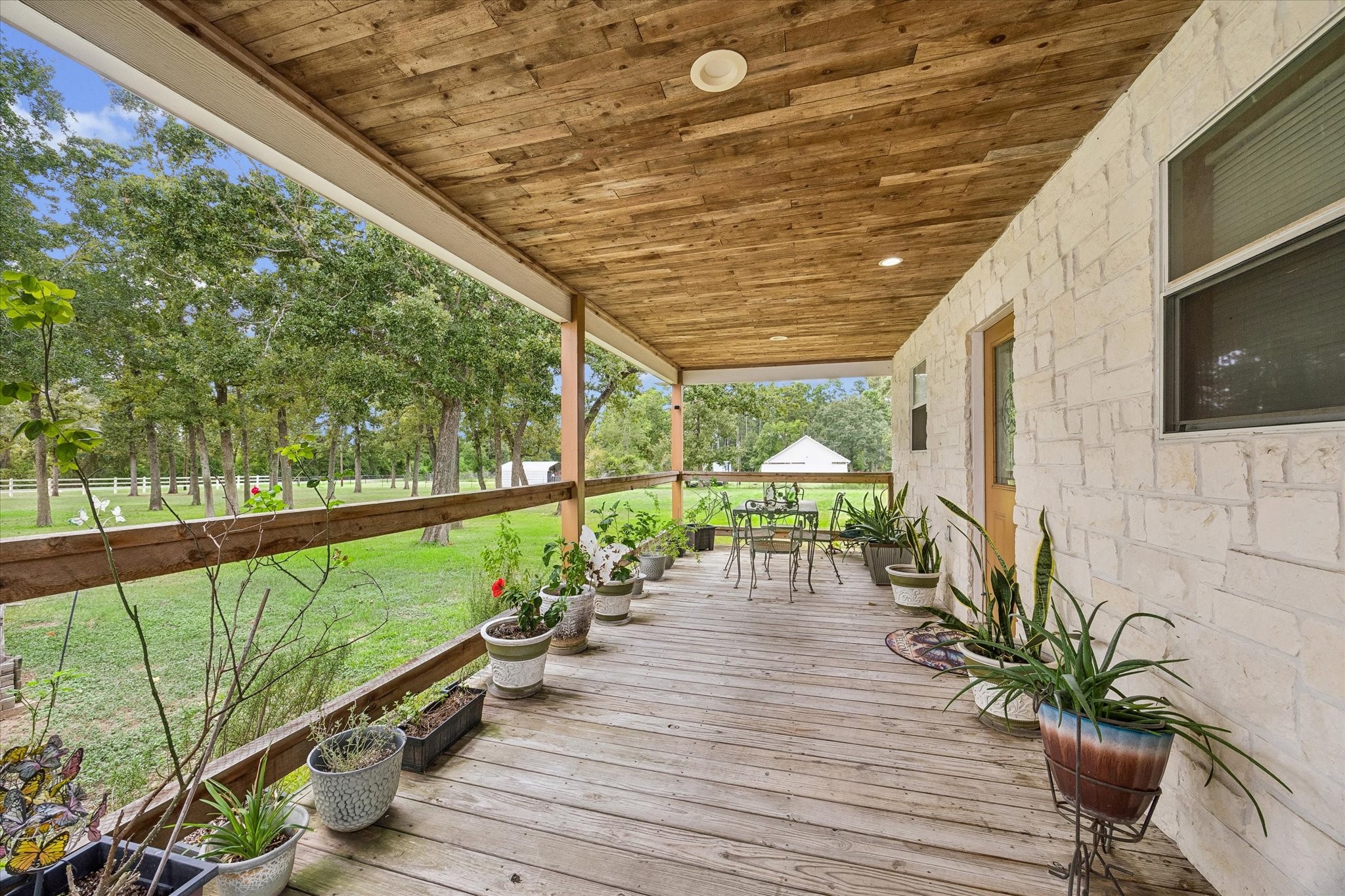 25812 Kickapoo Road Hockley, TX 77447 - Photo 36 of 48 Guest House Porch