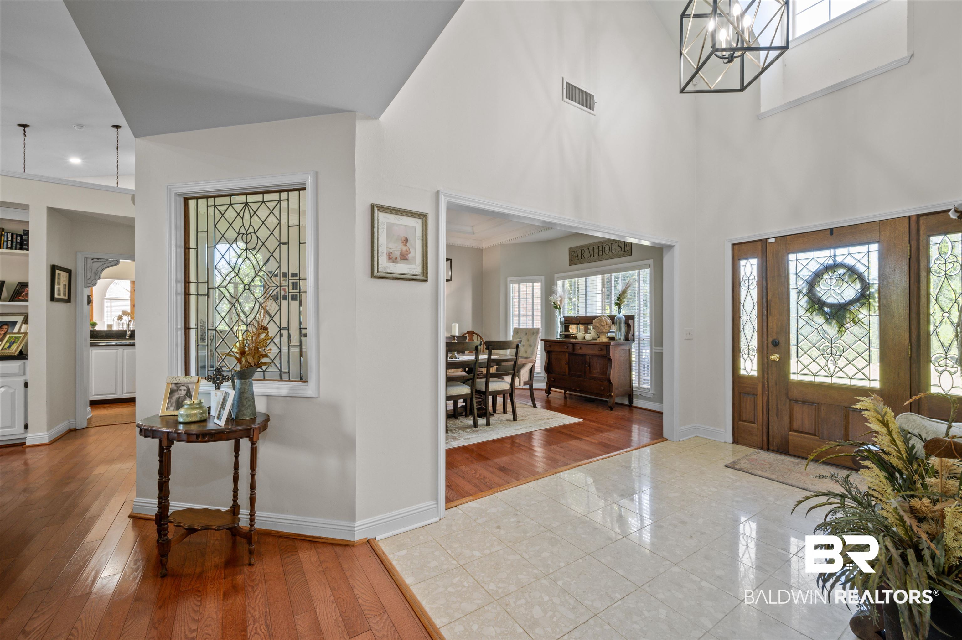141 Blue Ridge Drive Monroeville, AL 36460 - Photo 27 of 40 Entrance foyer featuring a chandelier and a high ceiling