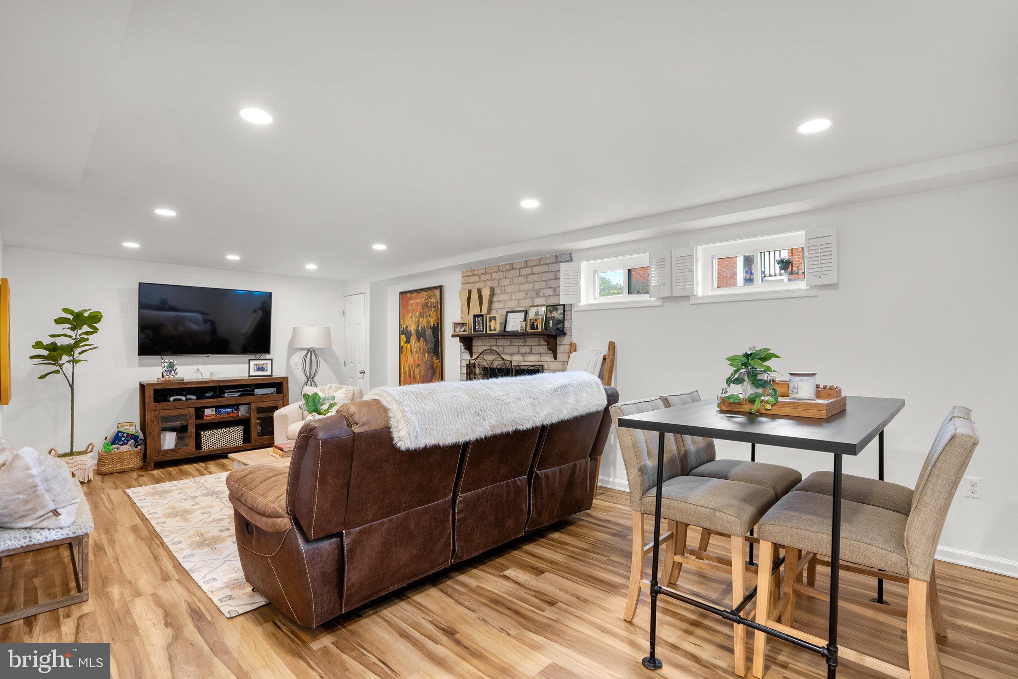 19617 Charline Manor Road Olney, MD 20832 - Photo 32 of 54 Lower level family room