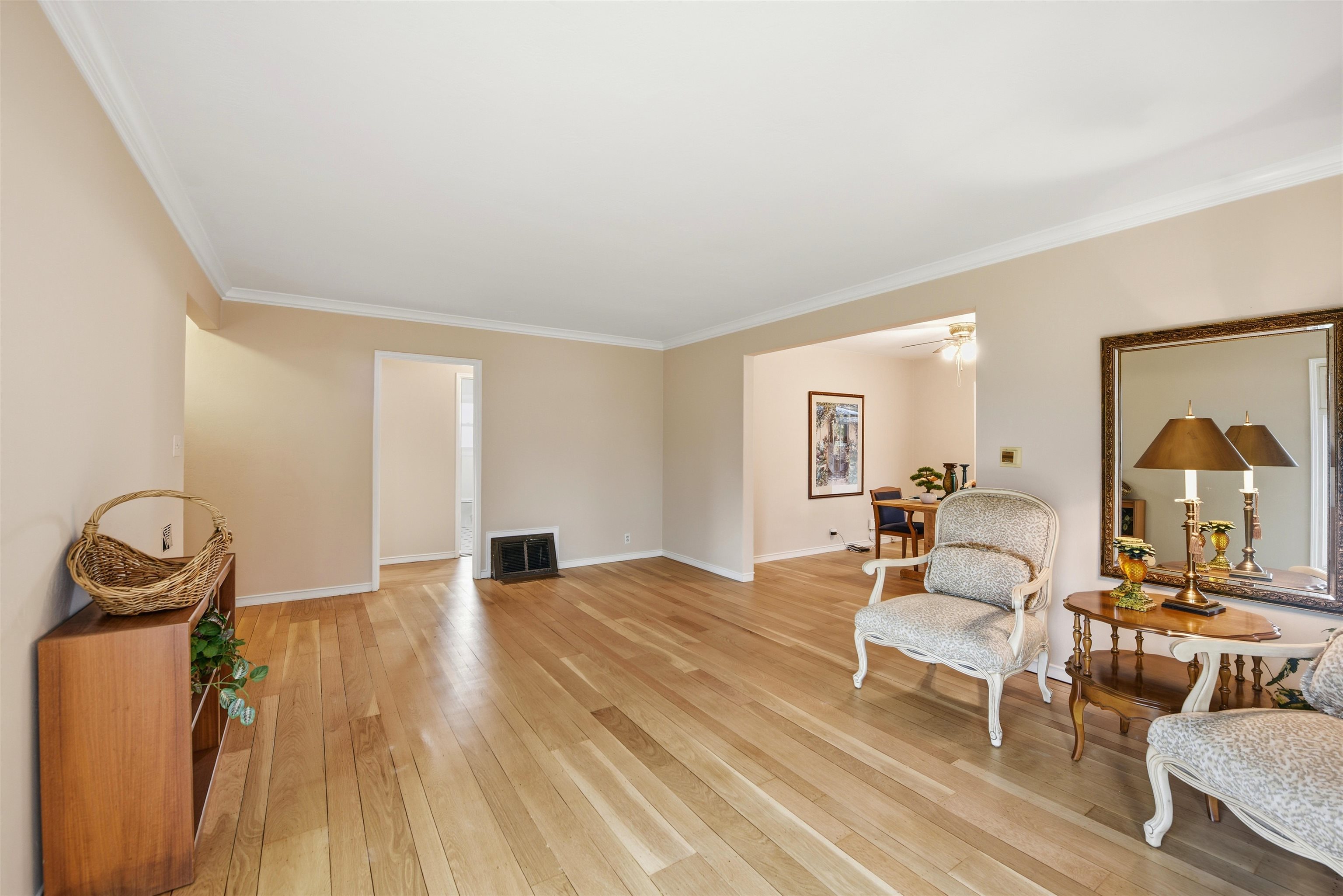 1903 Bradhoff Avenue San Leandro, CA 94577 - Photo 8 of 34 a view of a livingroom with furniture and wooden floor