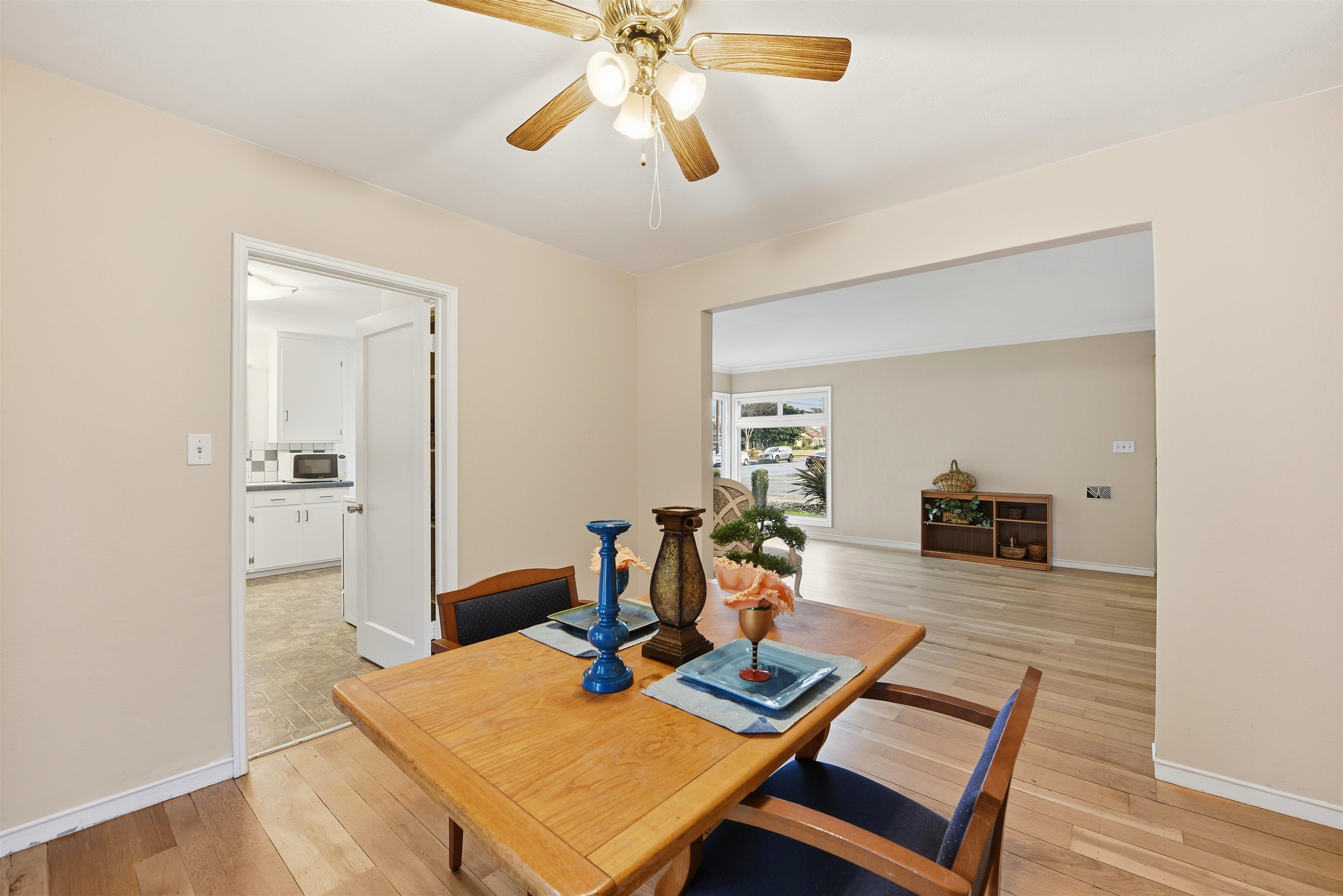 1903 Bradhoff Avenue San Leandro, CA 94577 - Photo 10 of 34 a living room with furniture and wooden floor