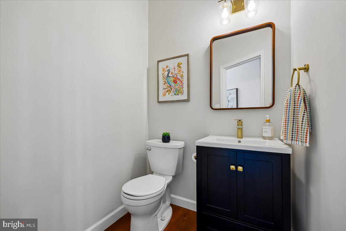 107 Redcloud Court Frederick, MD 21702 - Photo 24 of 78 Chic half-bath with modern accents.