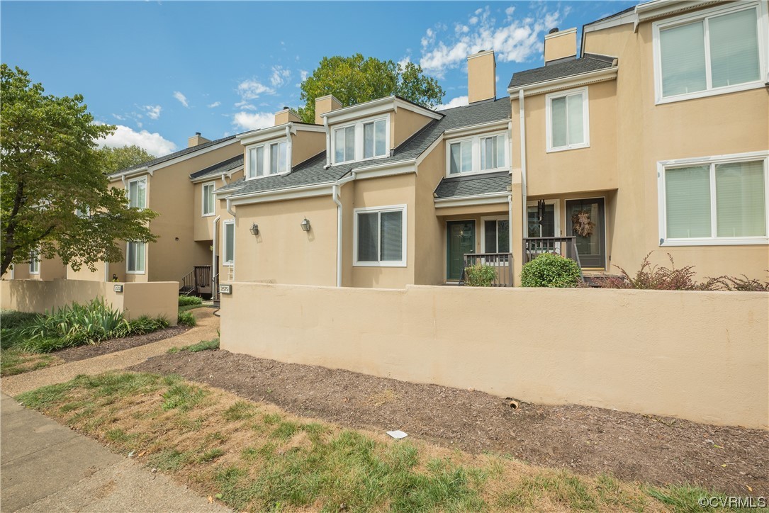 front view of a house