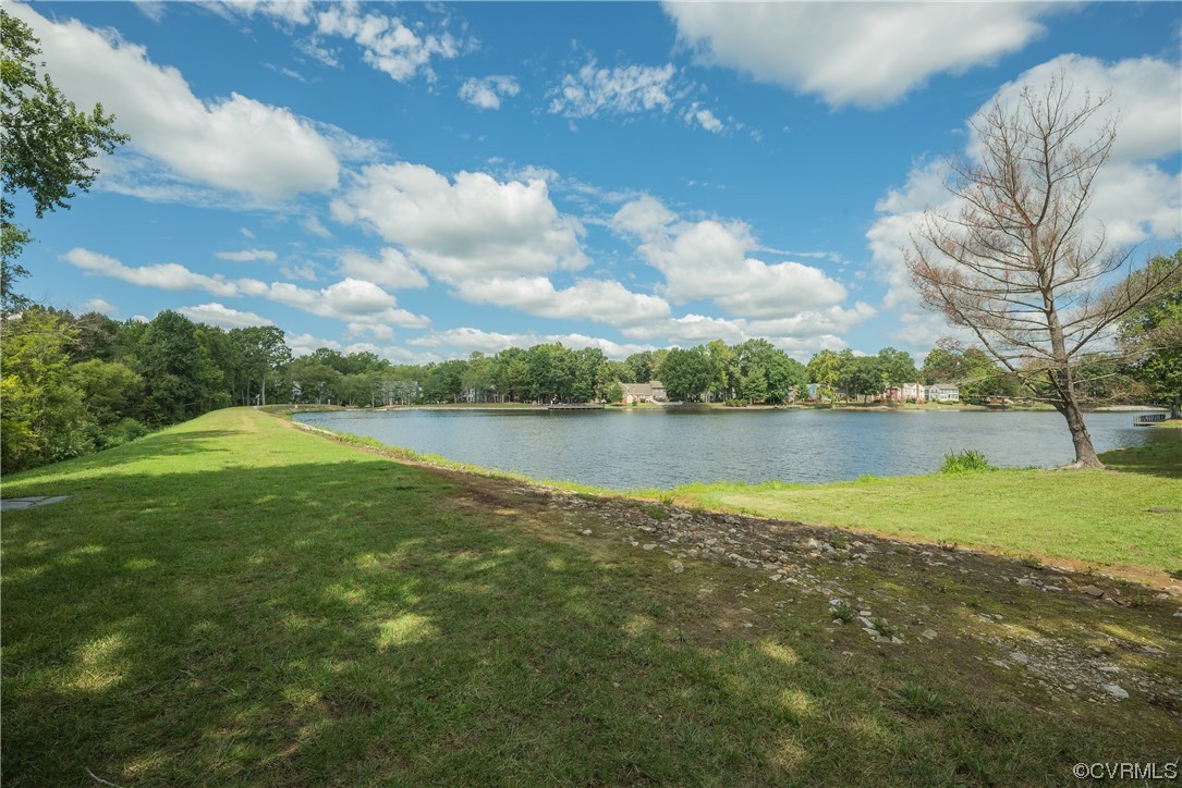 2675 Chancer Drive Henrico, VA 23233 - Photo 49 of 49 a view of a lake with houses in the back