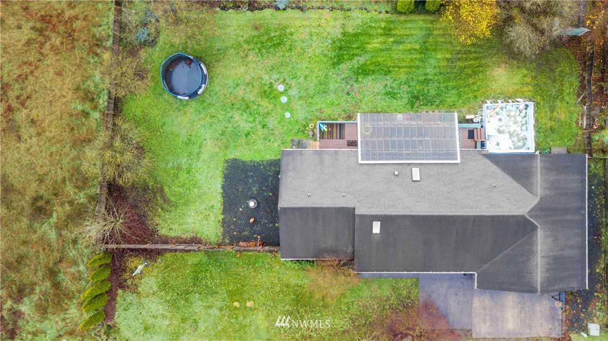17936 Jordan Street Southwest Rochester, WA 98579 - Photo 3 of 28 an aerial view of a house with a yard