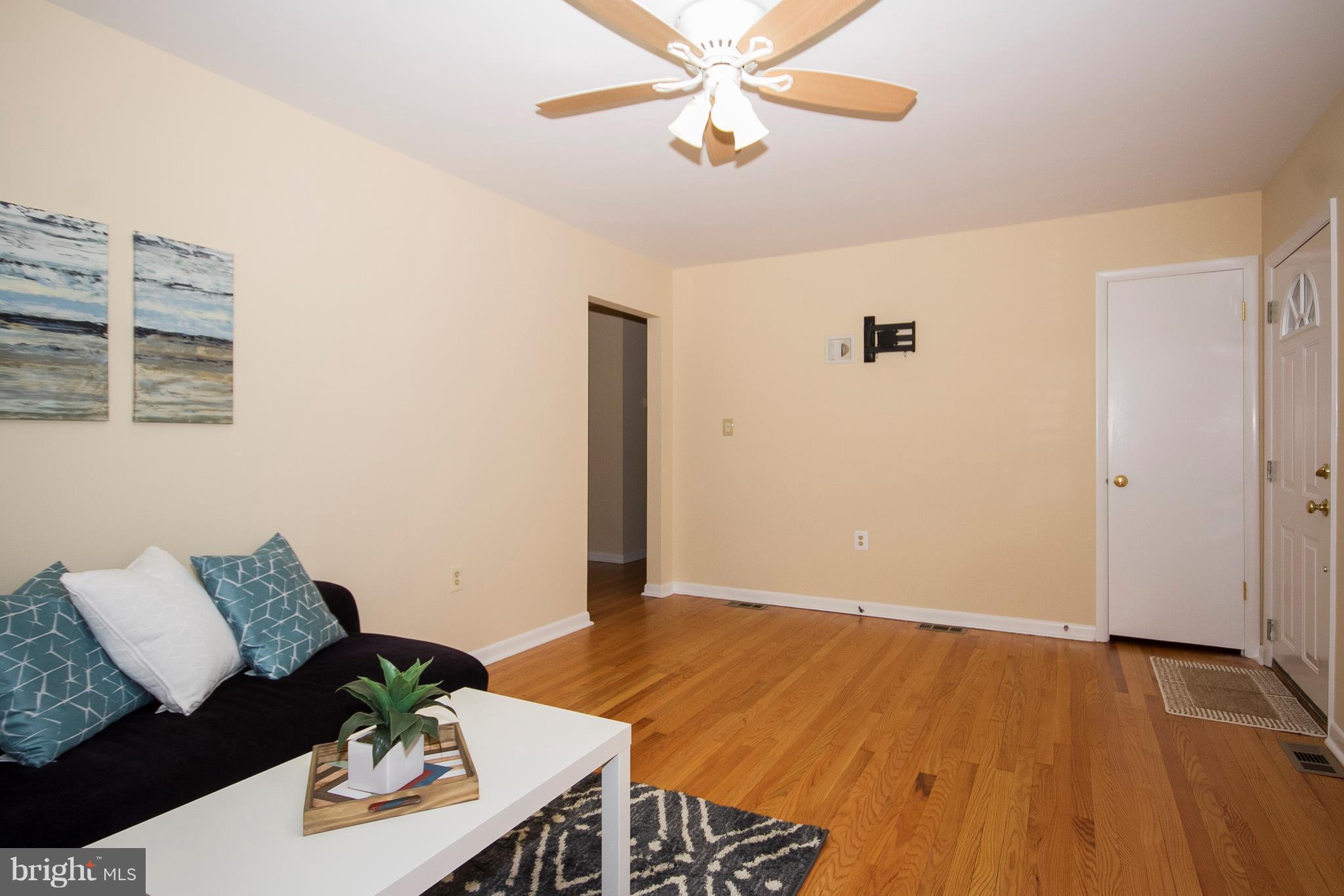 1607 Carsins Run Road Aberdeen, MD 21001 - Photo 6 of 30 Living Room with ceiling fan