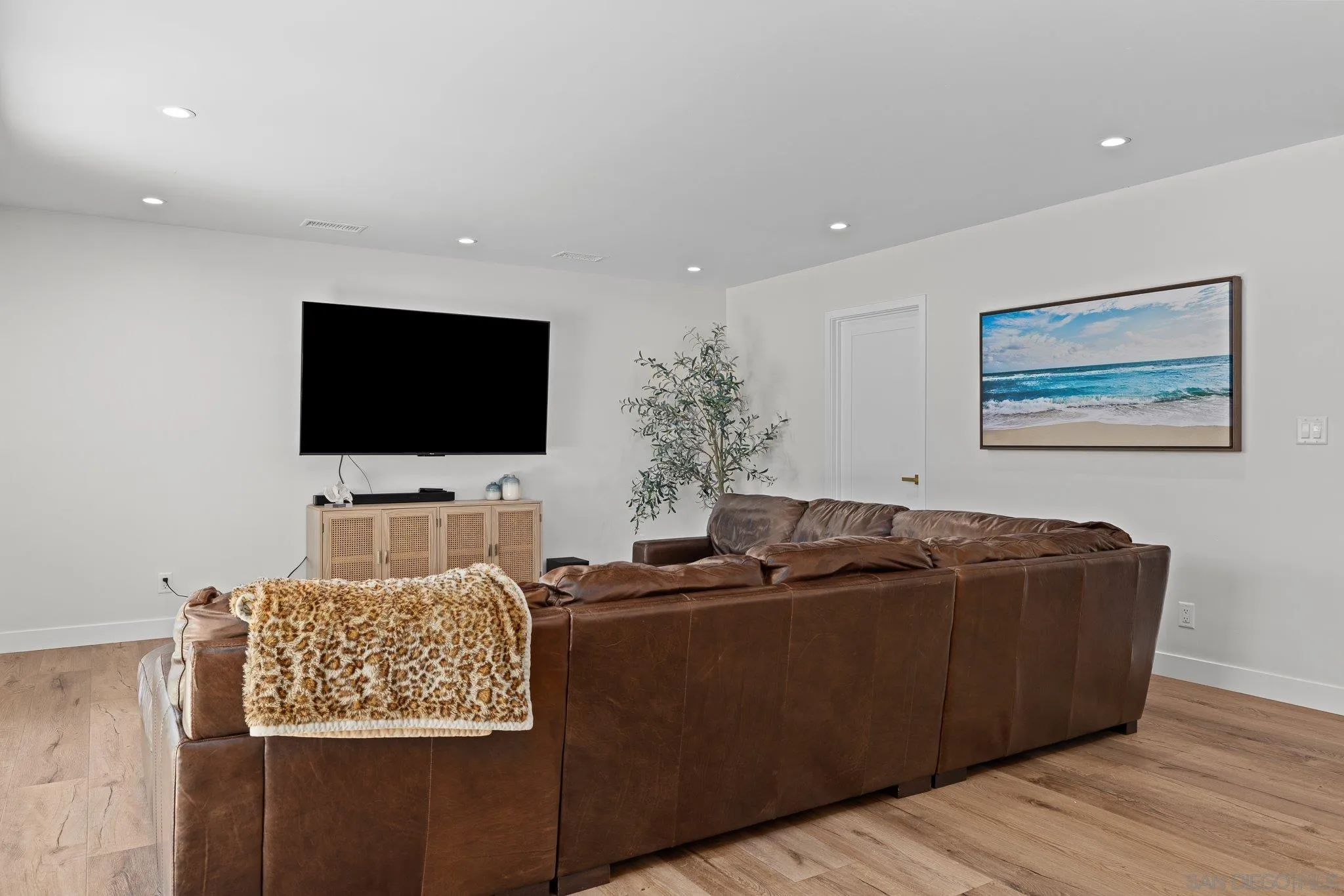 2686 Via Viejas Alpine, CA 91901 - Photo 13 of 55 a living room with furniture and a flat screen tv