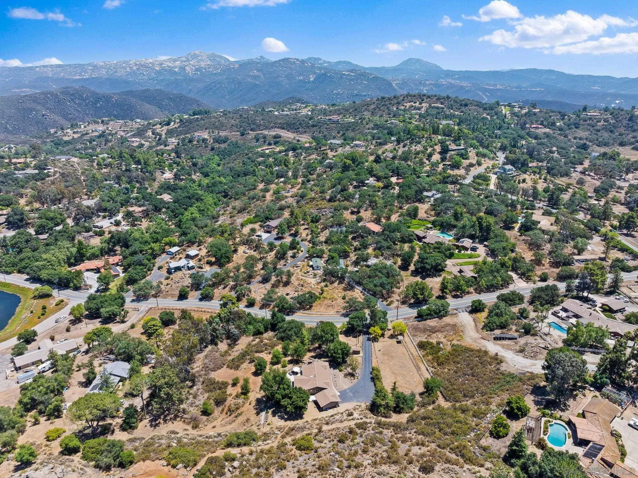 2686 Via Viejas Alpine, CA 91901 - Photo 49 of 55 a view of a city with mountains in the background