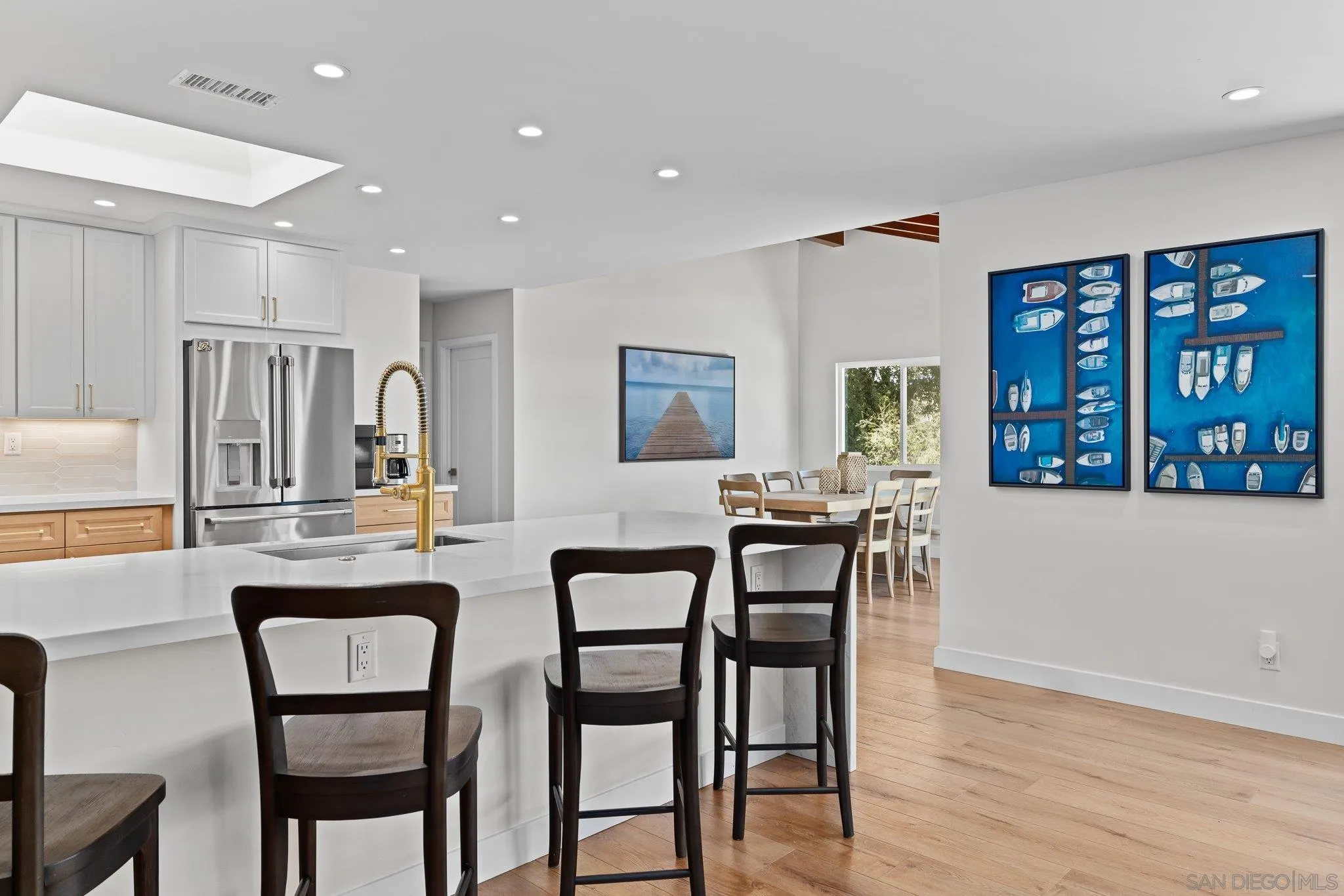 2686 Via Viejas Alpine, CA 91901 - Photo 5 of 55 a view of a dining room with furniture and wooden floor