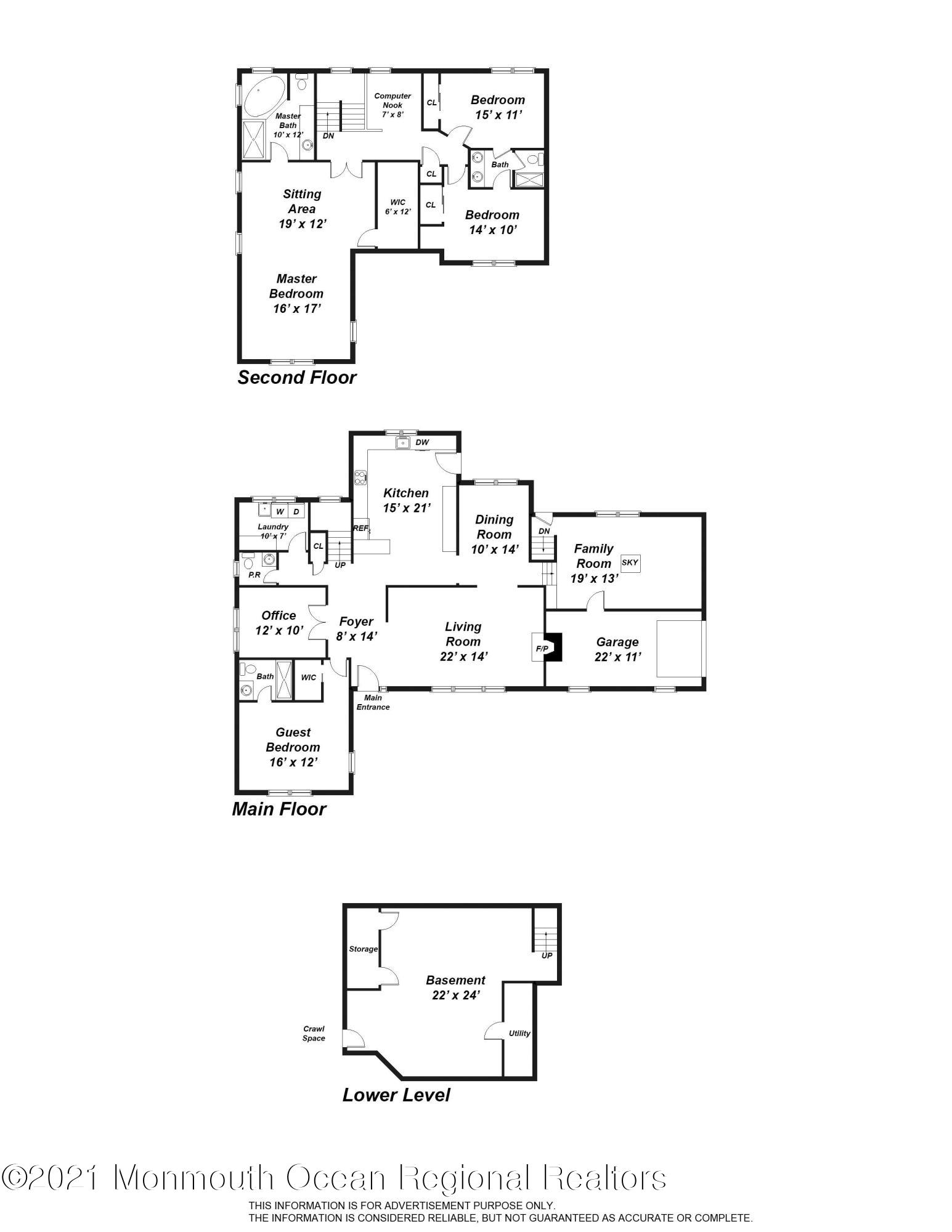 66 Bruce Road Middletown, NJ 07701 - Photo 50 of 50 Floor Plan