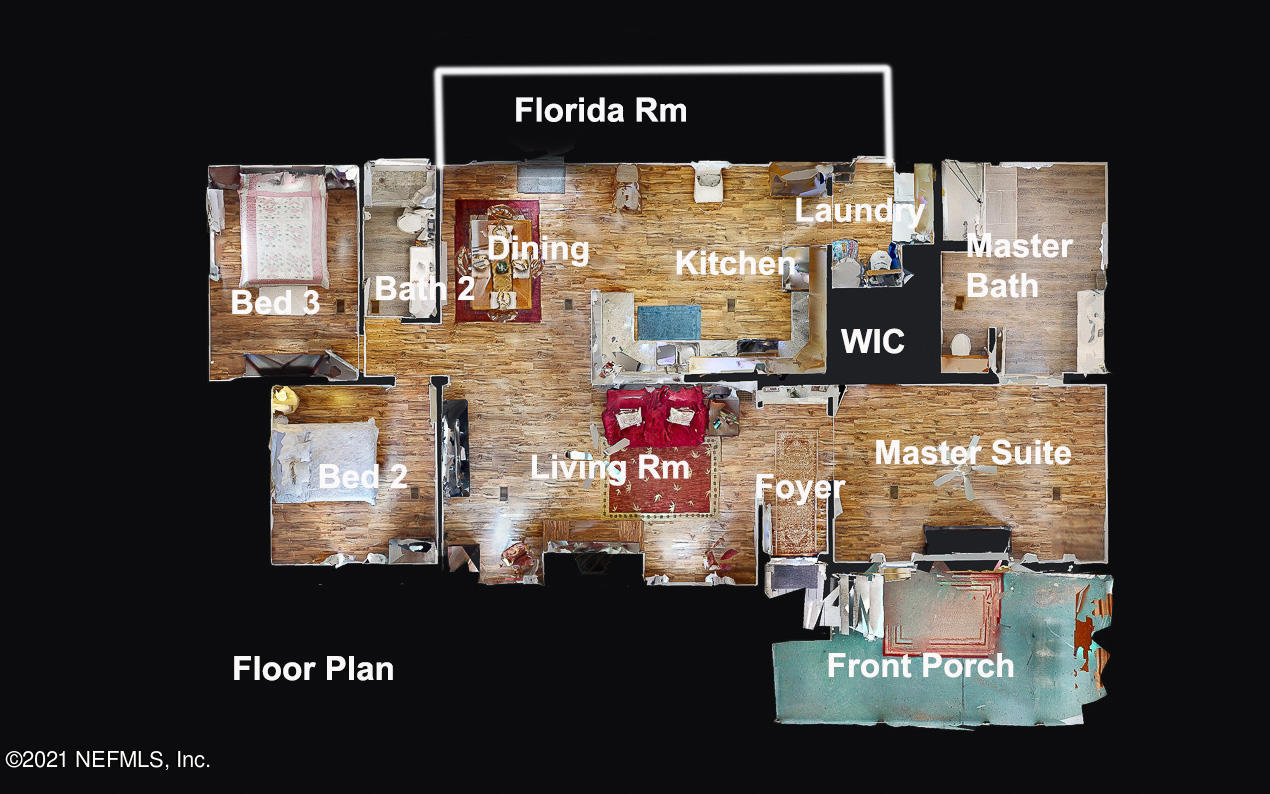 1460 Long Horn Road Middleburg, FL 32068 - Photo 32 of 32 Floor Plan