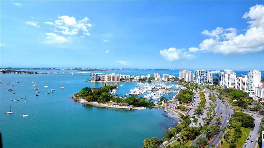 A stunning addition to the downtown Sarasota skyline; between Palm & Gulfstream Avenues, where the city meets the bay