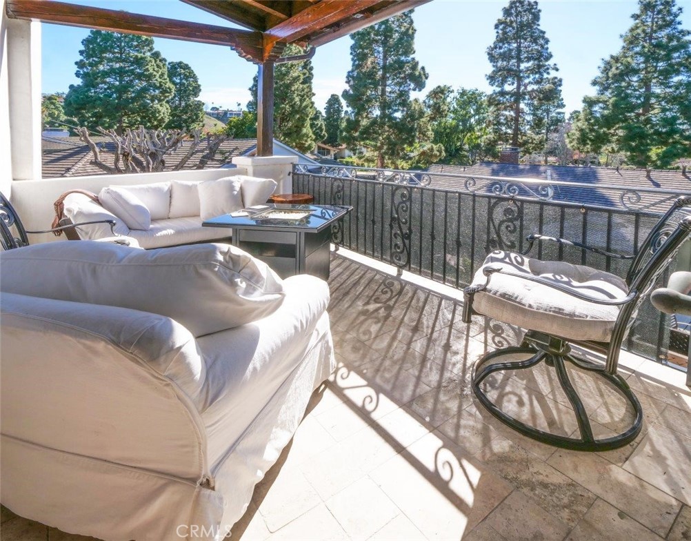 1724 Vía Estudillo Palos Verdes Estates, CA 90274 - Photo 31 of 45 a view of a chairs and tables in the balcony