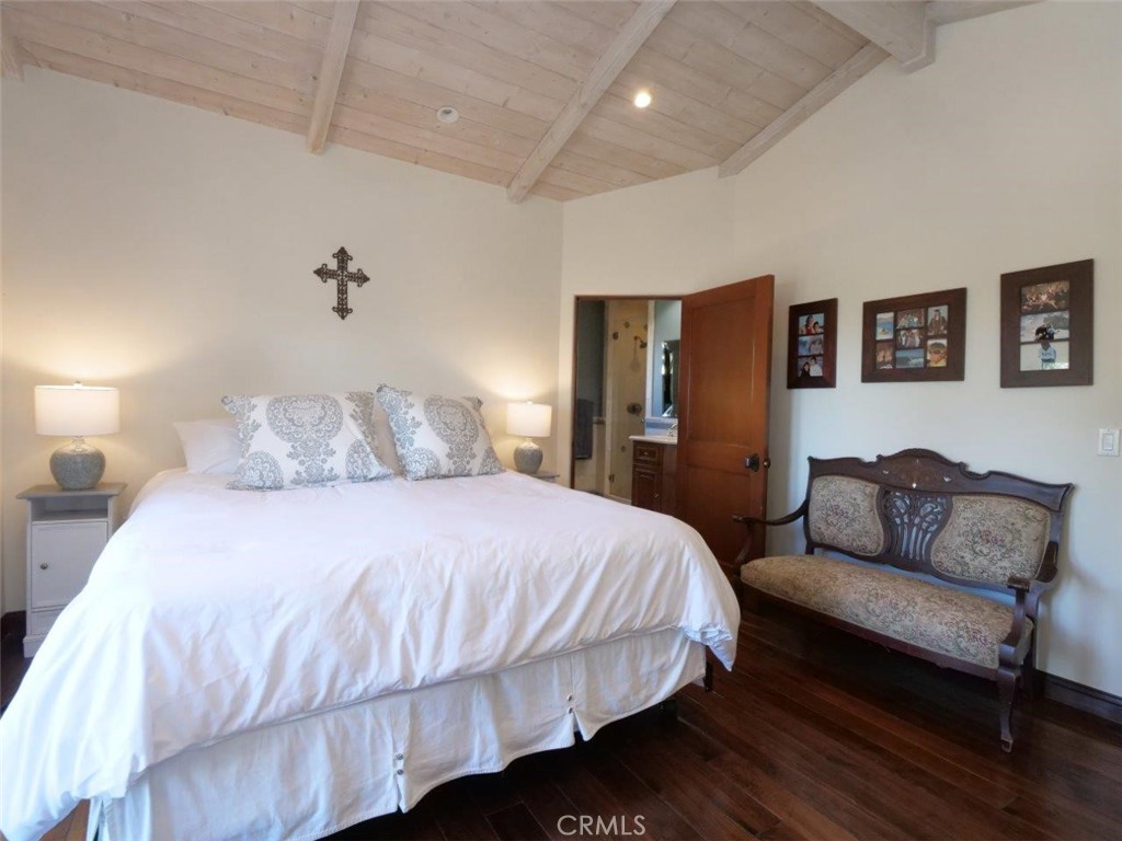1724 Vía Estudillo Palos Verdes Estates, CA 90274 - Photo 38 of 45 a bedroom with a bed and a couch