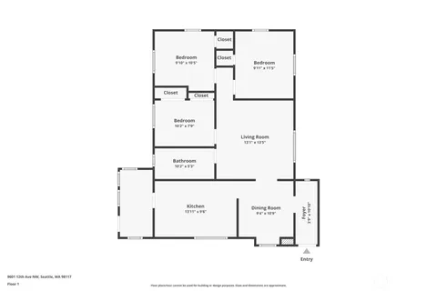 $699,500 | 9601 12th Avenue Northwest, Seattle, WA 98117