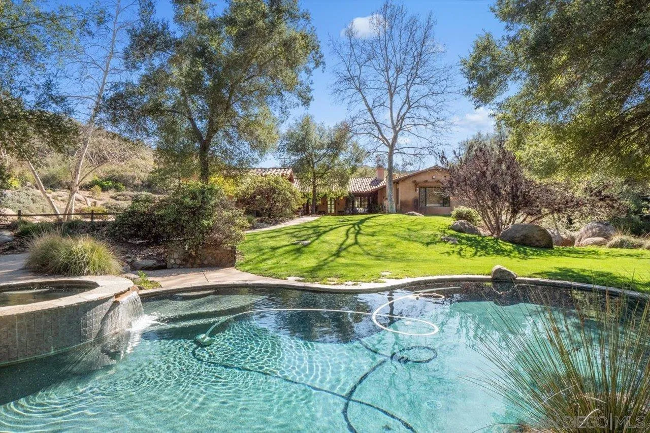 11760 Betsworth Road Valley Center, CA 92082 - Photo 33 of 47 a view of a swimming pool with a yard