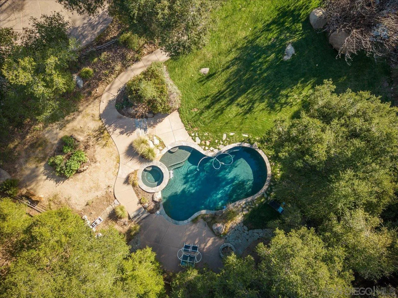 11760 Betsworth Road Valley Center, CA 92082 - Photo 41 of 47 an aerial view of a residential houses with yard