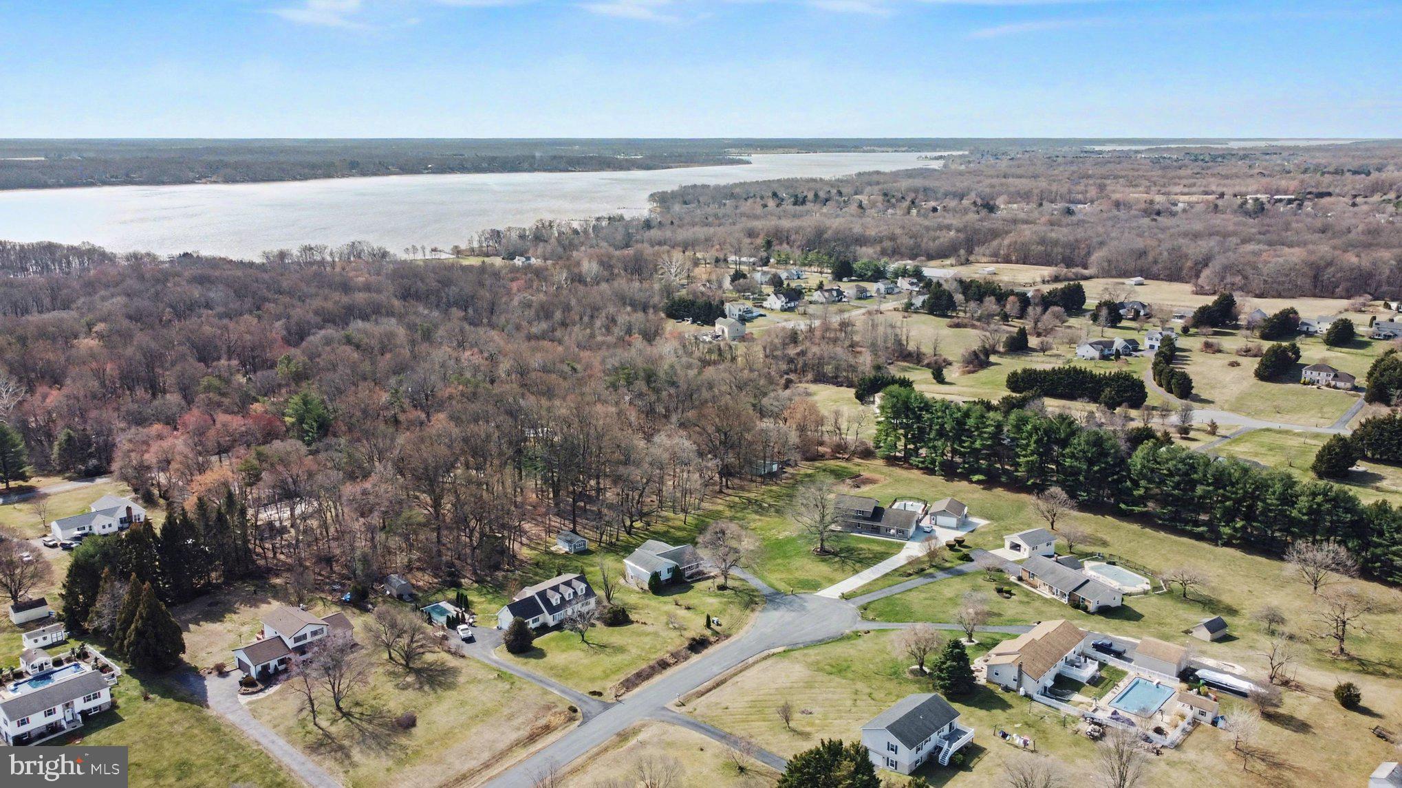 72 Cynthia Court Elkton, MD 21921 - Photo 46 of 61 Panoramic Aerial View of Community and Elk River