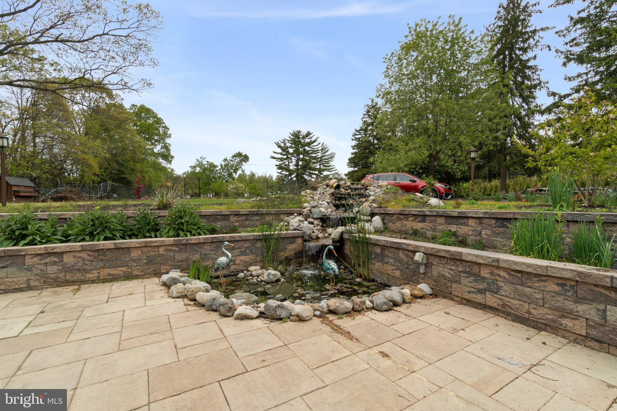 1540 Peter Cheeseman Road Blackwood, NJ 08012 - Photo 6 of 6 Tranquil garden oasis with fountain.