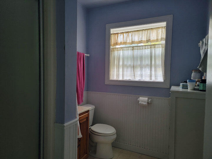 120 13th Street Arcata, CA 95521 - Photo 31 of 37 a bathroom with a toilet and a sink