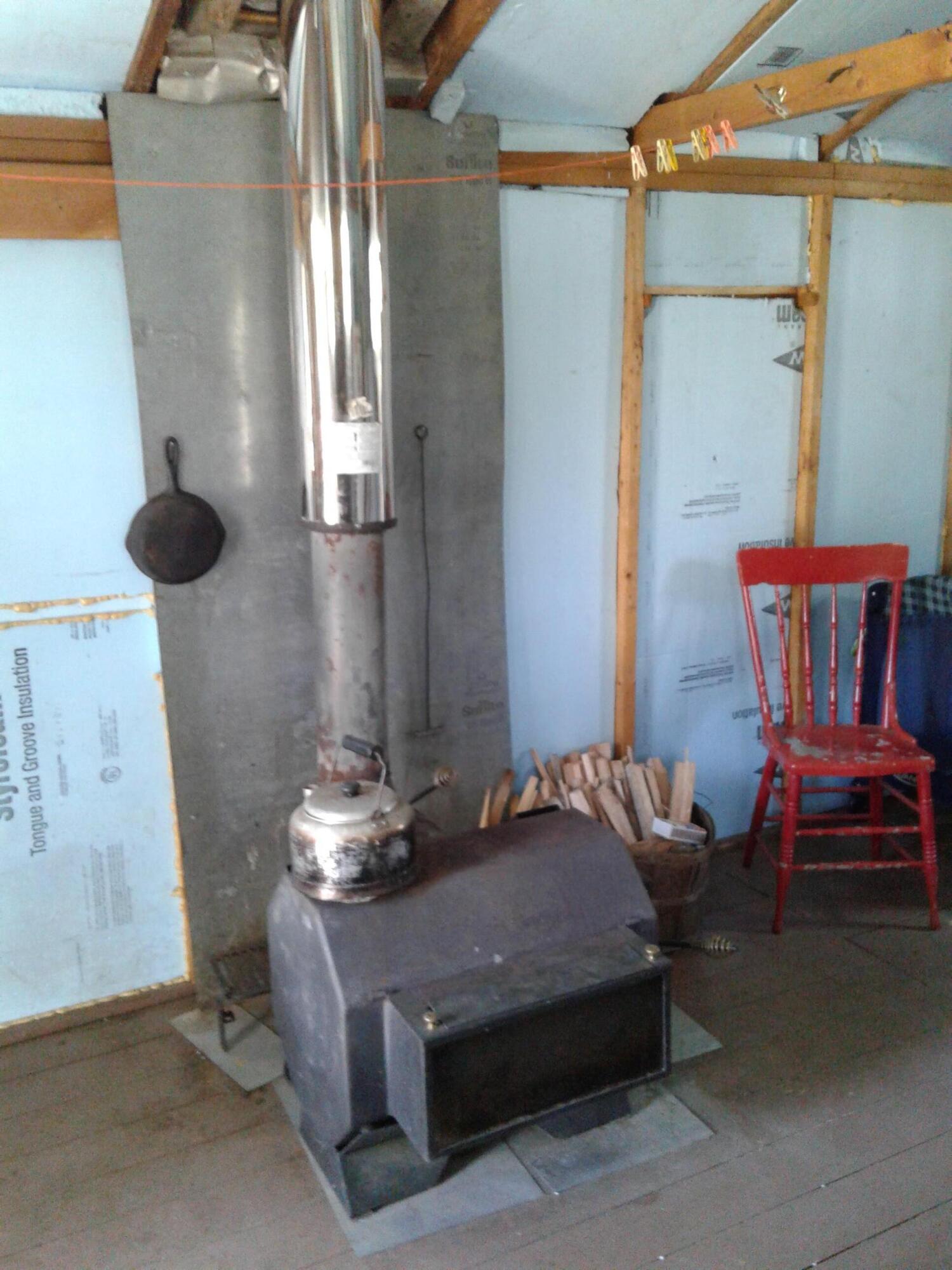 379 Greenacre Road Lincolnville, ME 04849 - Photo 12 of 13 Camp wood stove