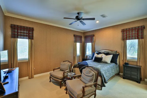 a view of swimming pool with outdoor seating