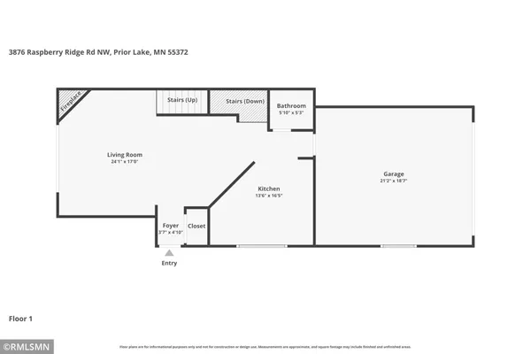$329,900 | 3876 Raspberry Ridge Road Northwest, Prior Lake, MN 55372