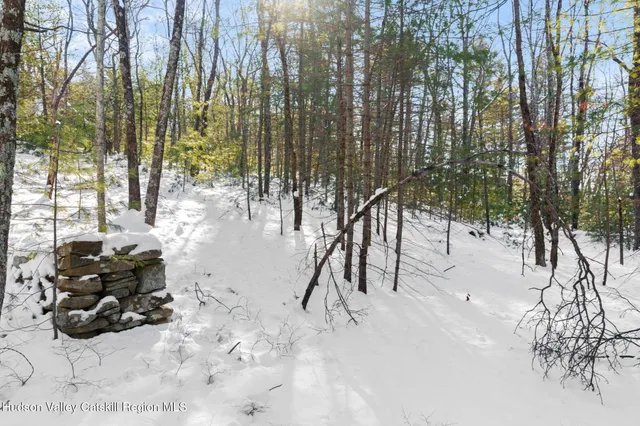 a view of lake and mountain