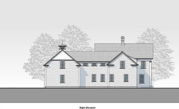 a view of a white house with a sink and wooden floor