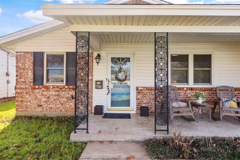 708 East Prairie View Road Crowley, TX 76036 - Photo 3 of 21 Charming exterior featuring a brick facade and white siding