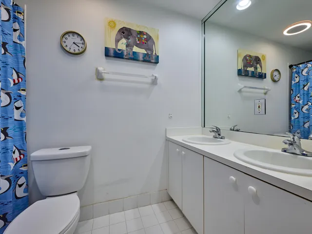 an aerial view of a house with a garden and lake view