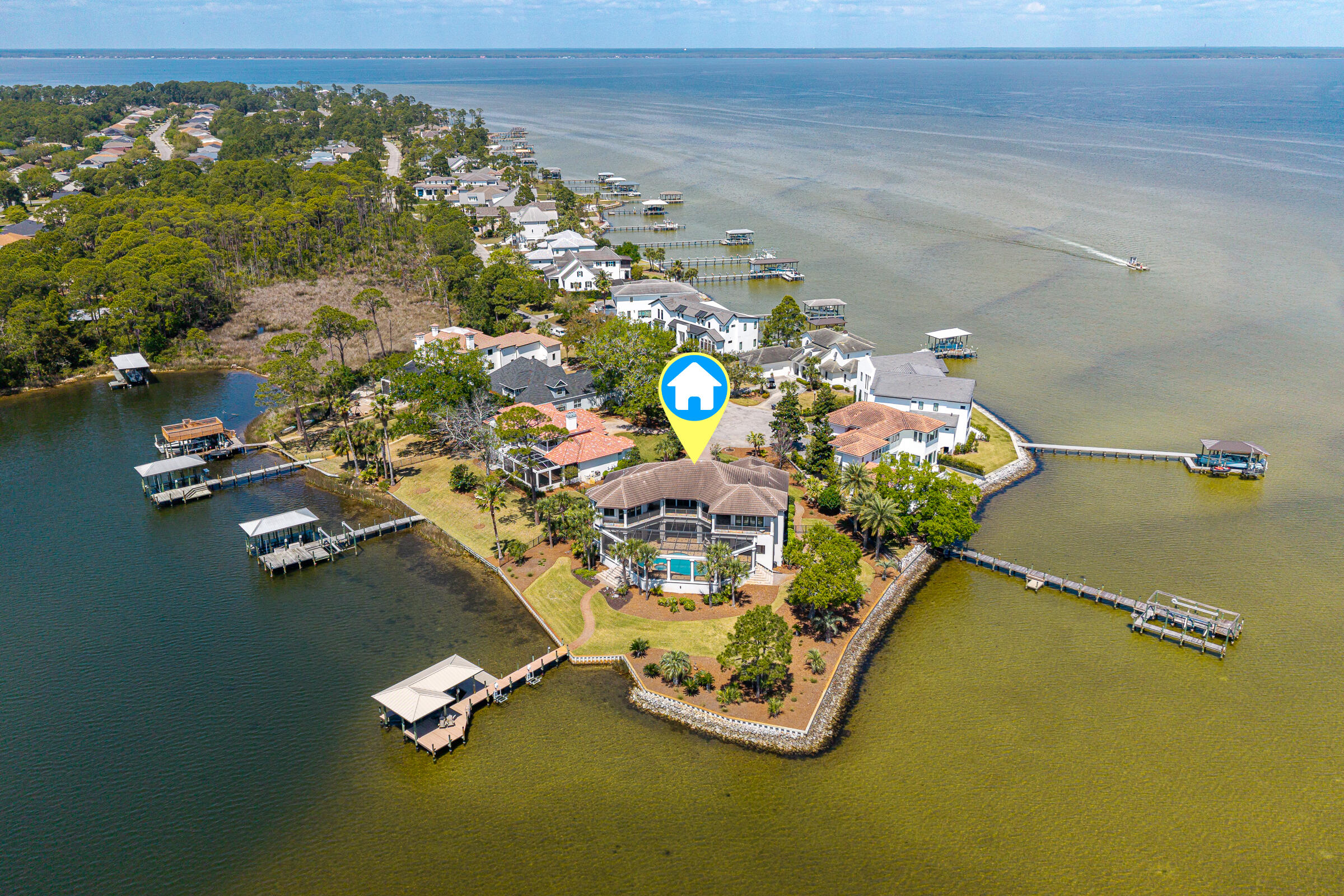 1806 Driftwood Point Road Santa Rosa Beach, FL 32459 - Photo 64 of 142 1806 Driftwood Point Road Drone-19 marke